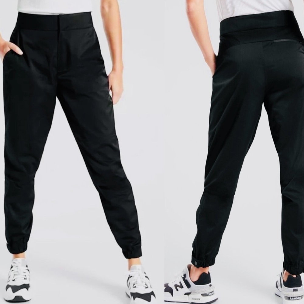 Athleta Black Radiant Jogger Athletic Pants/capris Womens 2P
